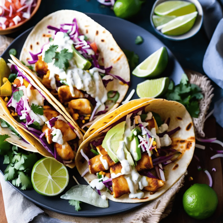 Soft Fish Tacos
