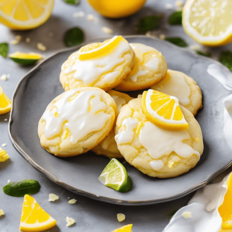 Soft Lemonade Cookies