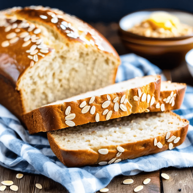 Soft Oatmeal Bread