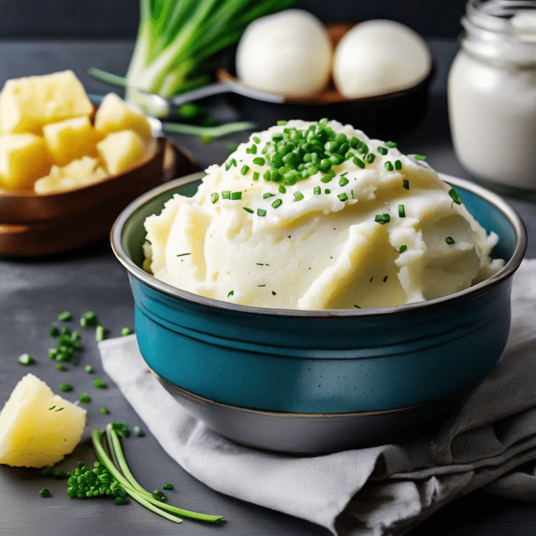 Sour Cream Mashed Potatoes
