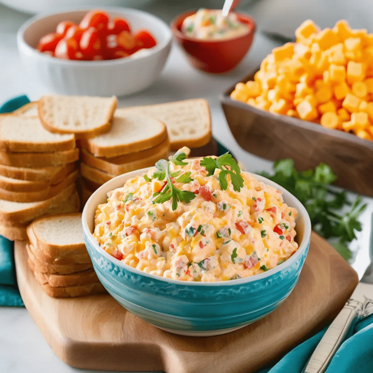 Southern Pimiento Cheese Spread