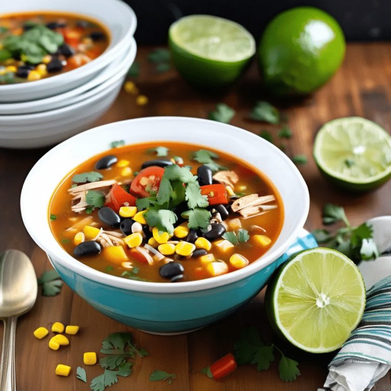 Southwest Turkey Soup