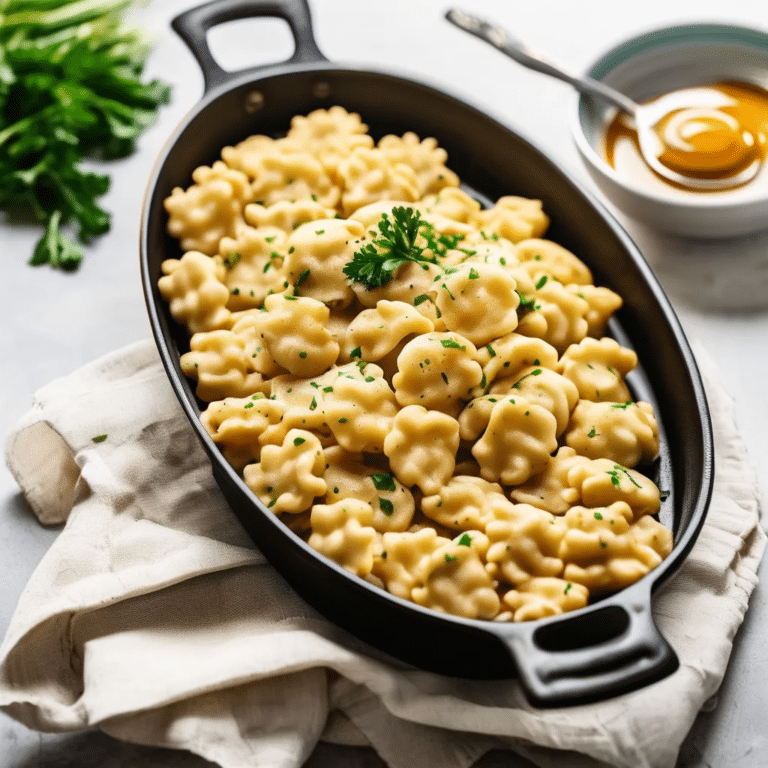 Spaetzle Dumplings