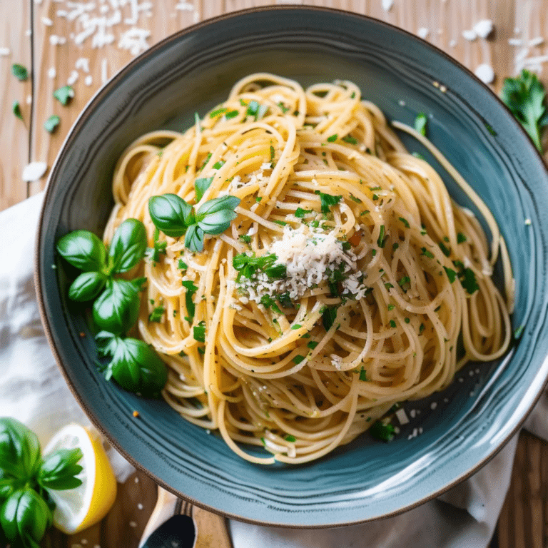 Spaghetti Aglio E Olio