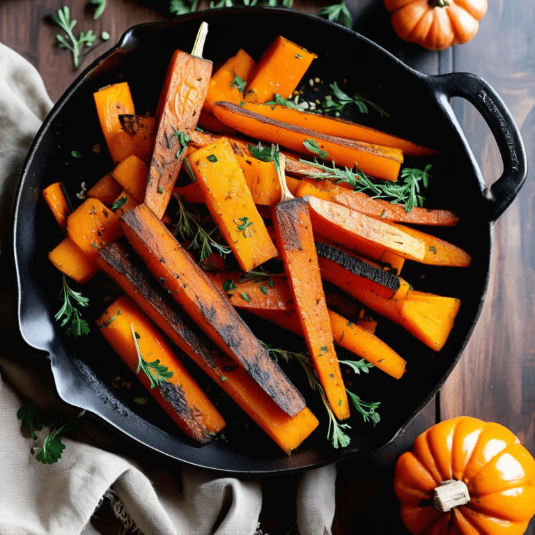 Spiced Carrots & Butternut Squash