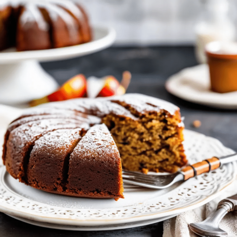 Spicy Applesauce Cake