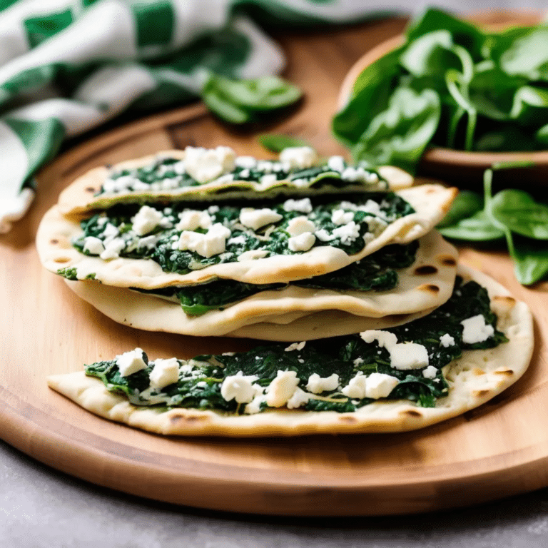Spinach Flatbreads