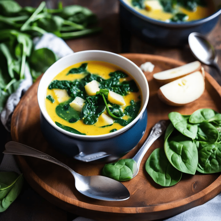 Spinach Potato Soup