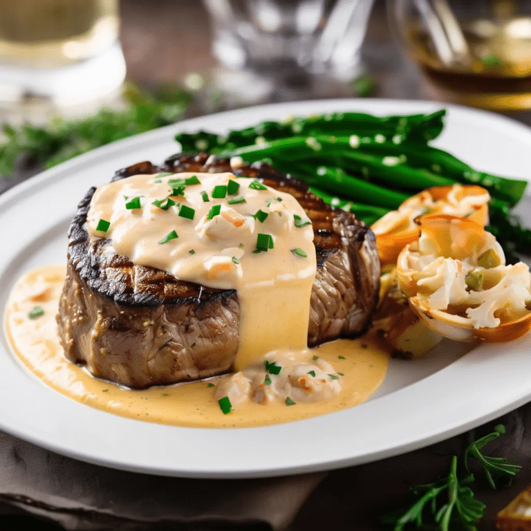 Steaks With Crab Sauce