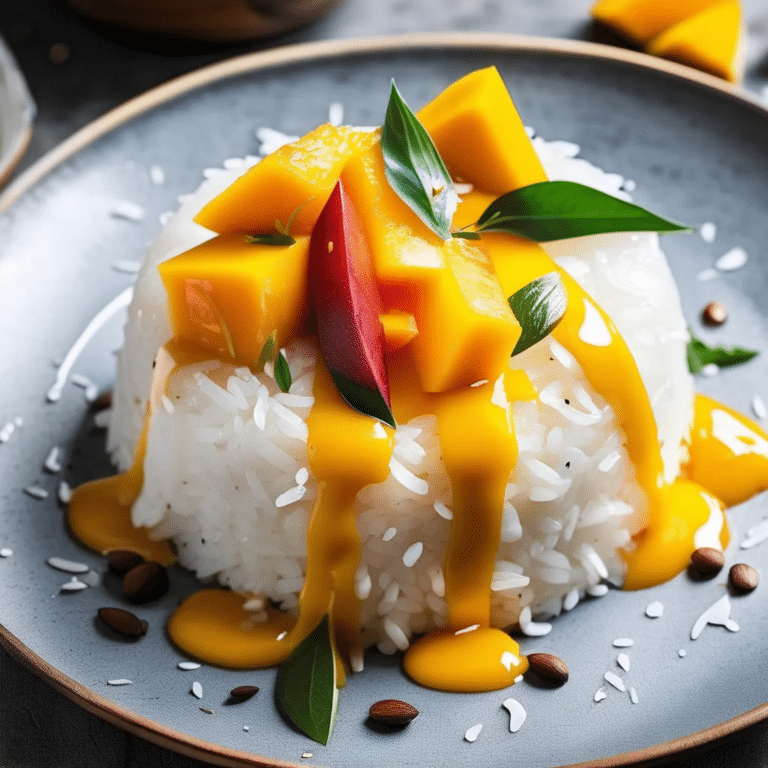 Sticky Rice With Mango