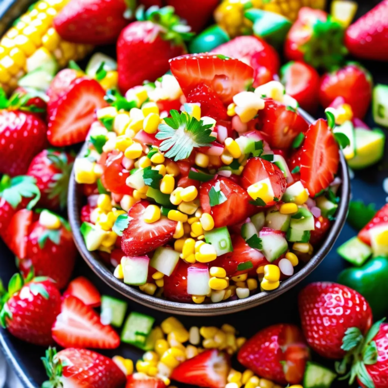 Strawberry Corn Salsa