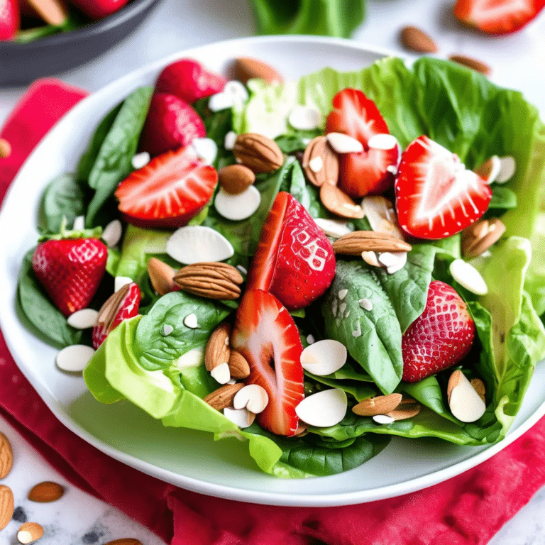 Strawberry Romaine Salad