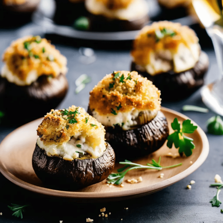 Stuffed Mushrooms