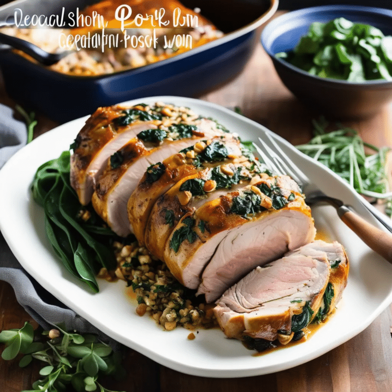 Stuffed Pork Loin