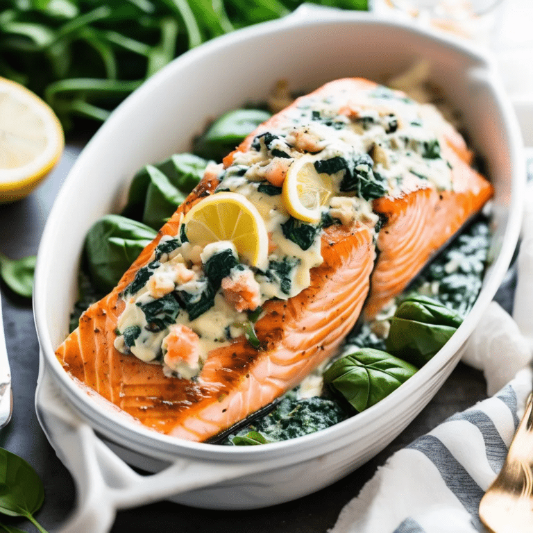 Stuffed Salmon