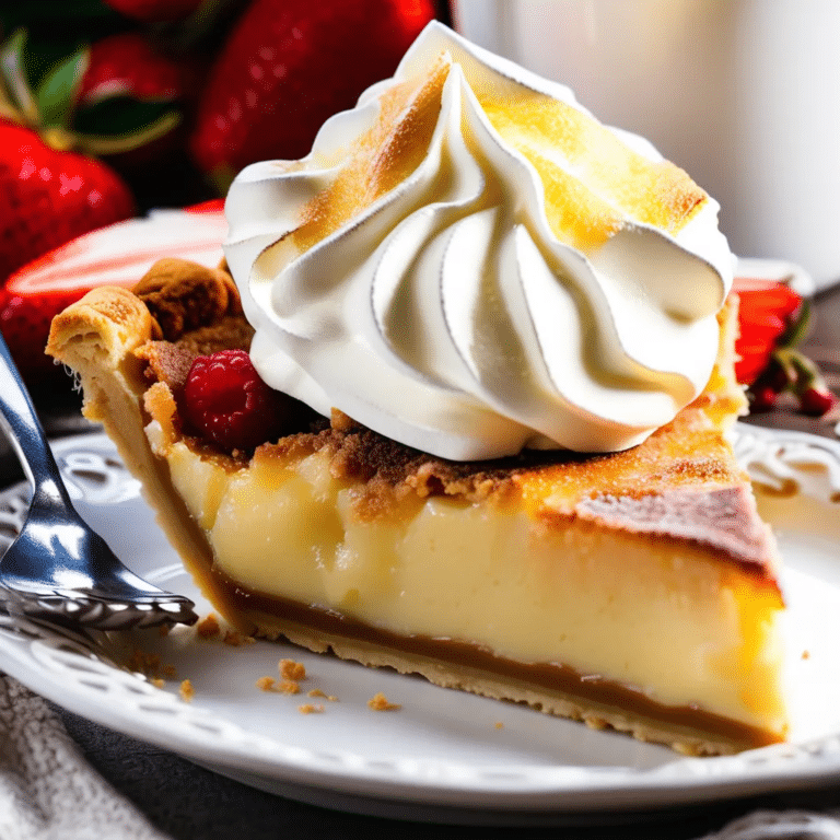 Sugar Cream Pie