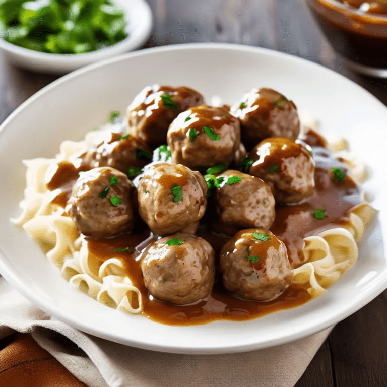 Swedish Meatballs
