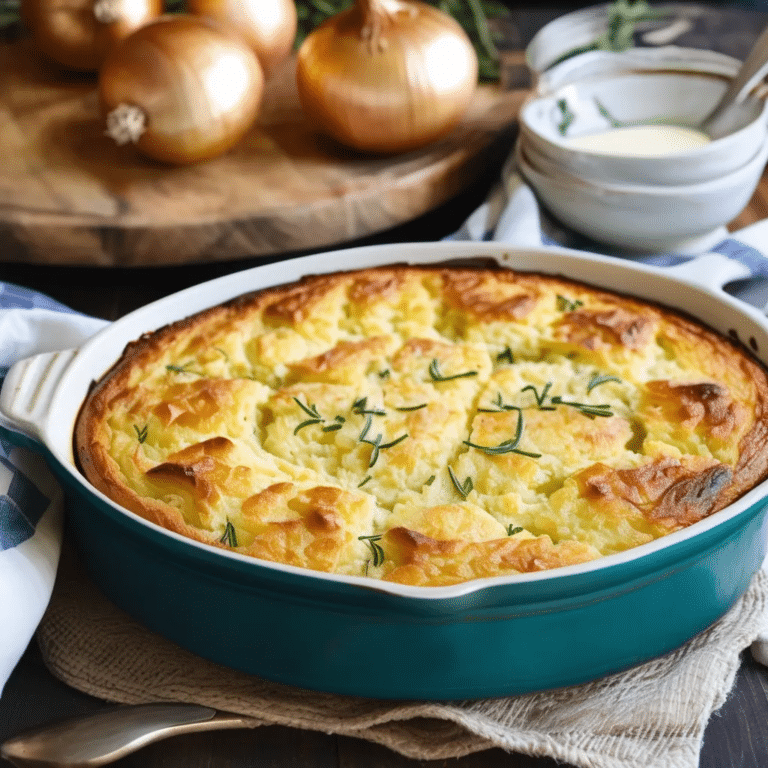 Sweet Onion Spoon Bread
