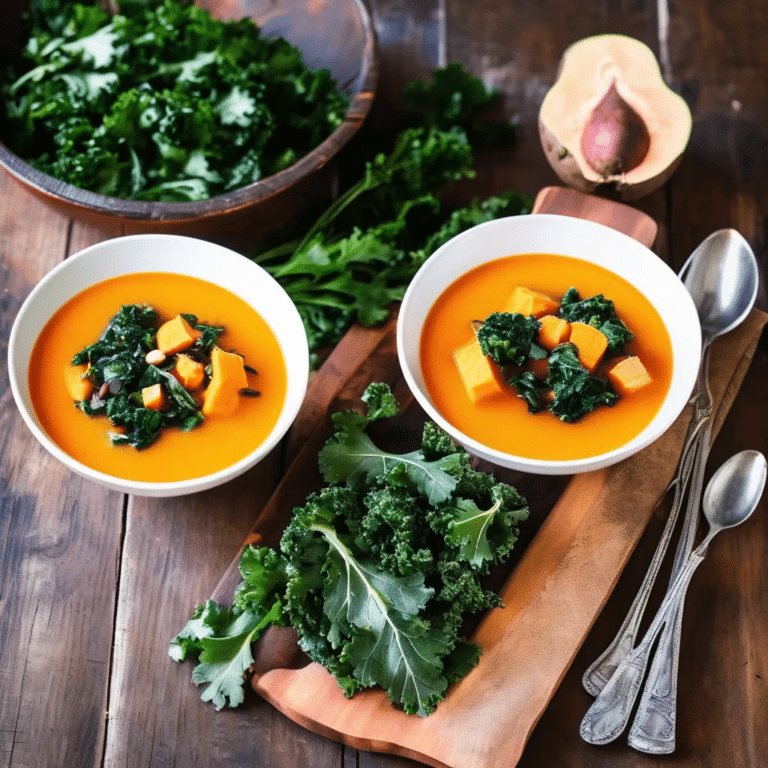 Sweet Potato Kale Soup