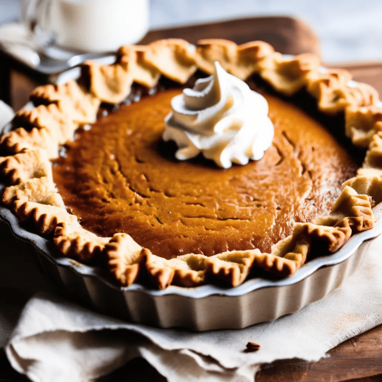 Sweet Potato Pie