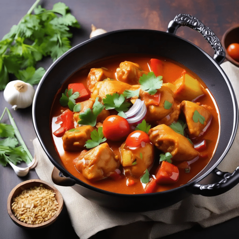 Sweet and Sour Chicken Curry