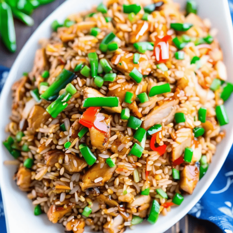 Teriyaki Chicken Fried Rice