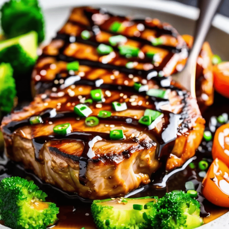 Teriyaki Pork Chops