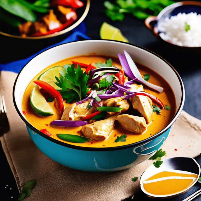 Thai Chicken Curry