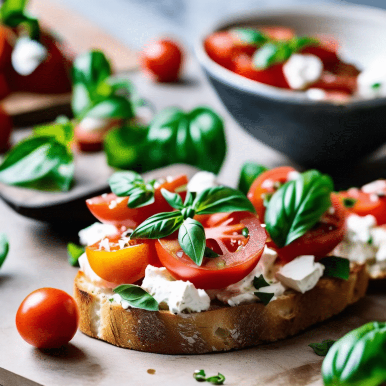 Tomato And Ricotta Salata Bruschetta