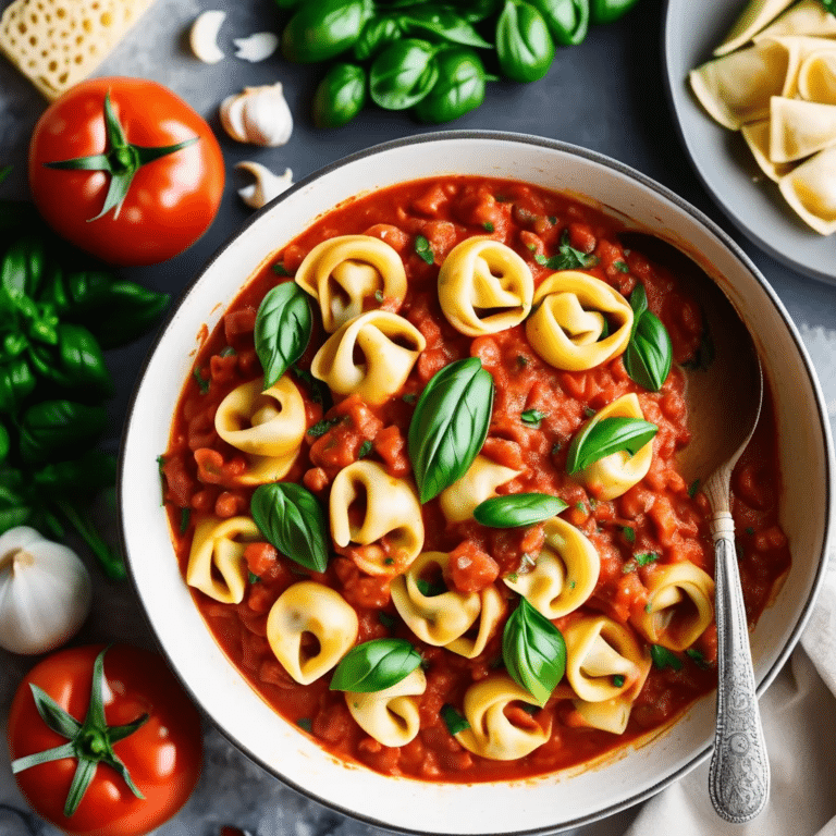 Tortellini Marinara