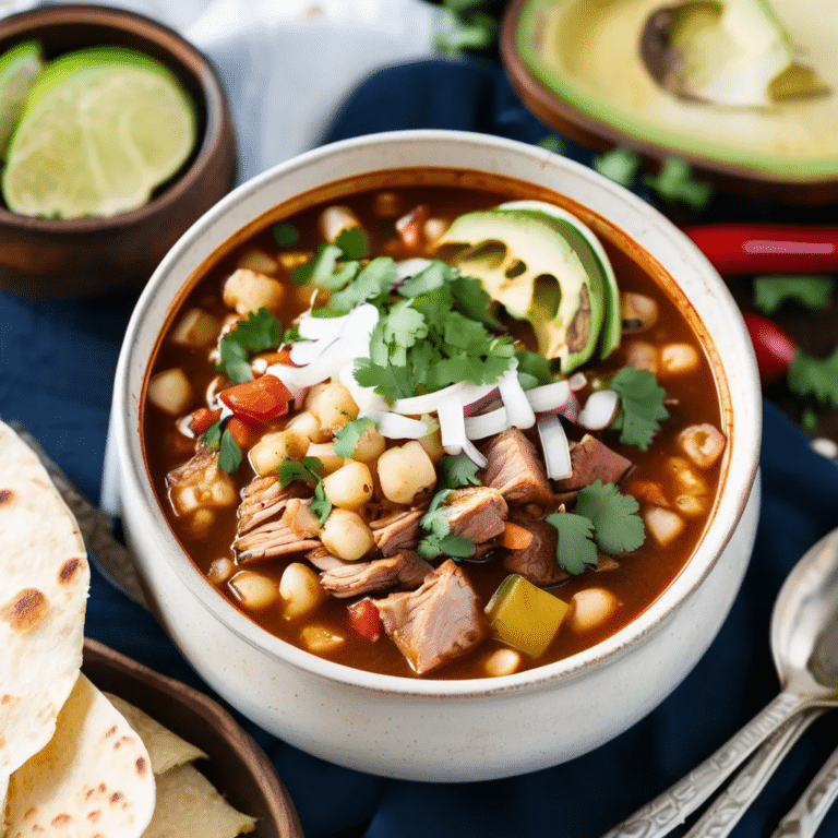 Traditional Pork Posole
