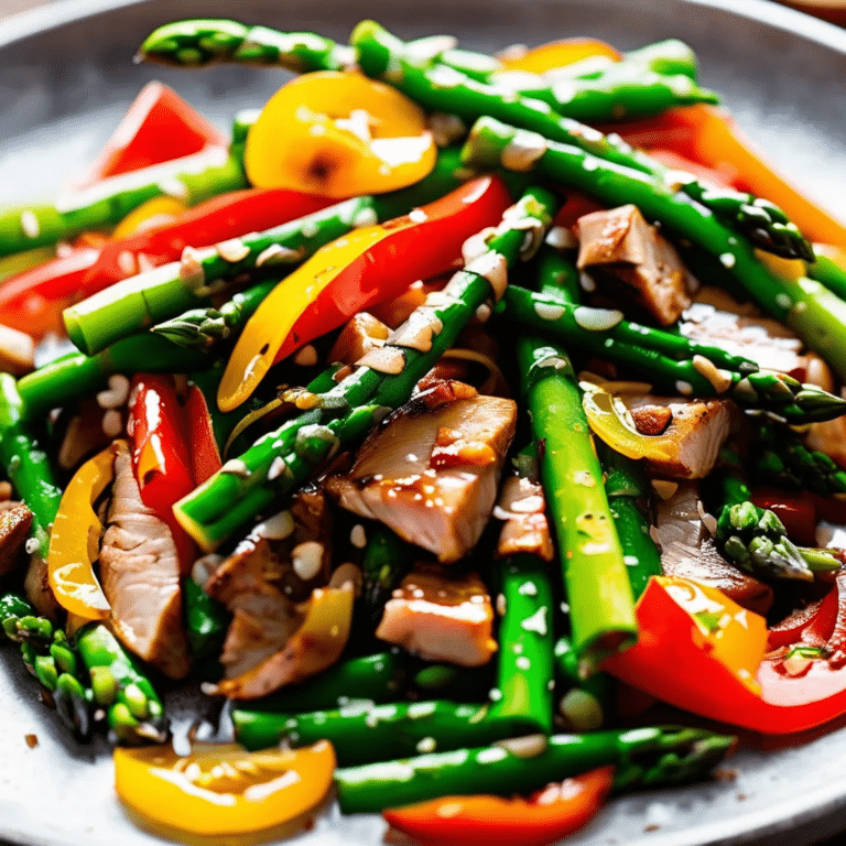 Turkey Asparagus Stir-Fry