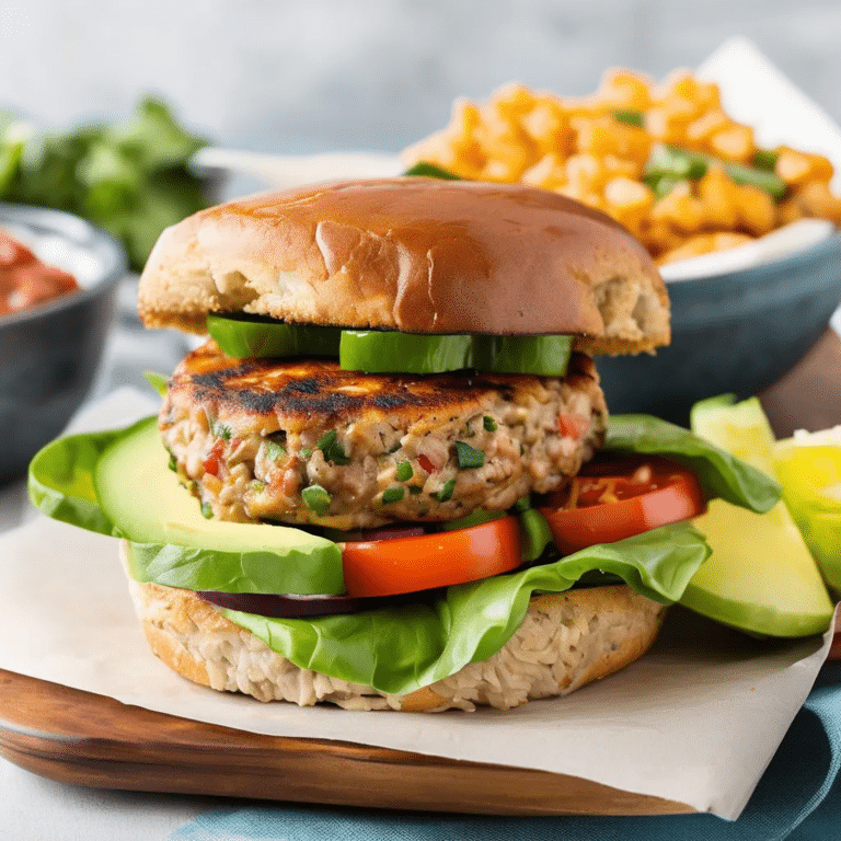 Turkey Bean Burgers