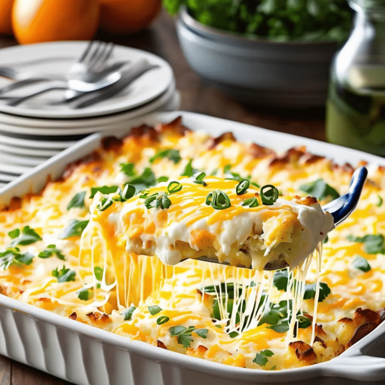 Twice-Baked Cheesy Potato Casserole
