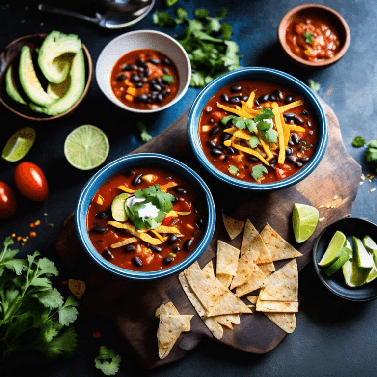 Vegan Tortilla Soup