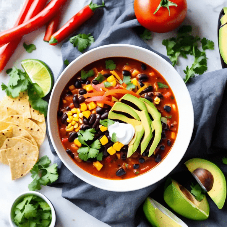 Vegan Tortilla Soup