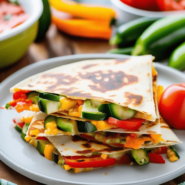 Vegetable Quesadillas