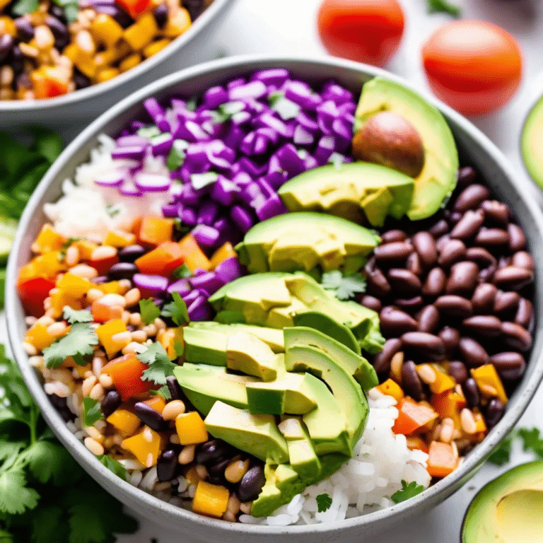 Vegetarian Burrito Bowls