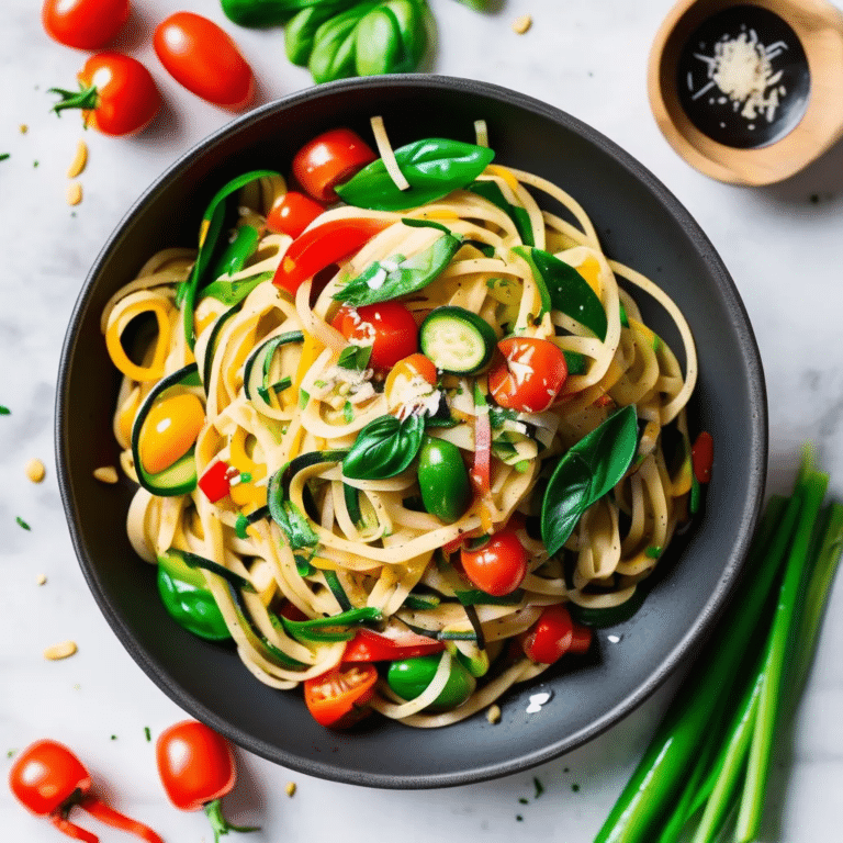 Vegetarian Linguine
