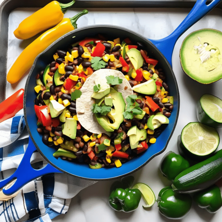 Vegetarian Taco Skillet