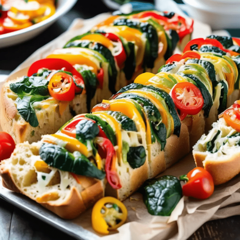 Veggie Pull-Apart Bread