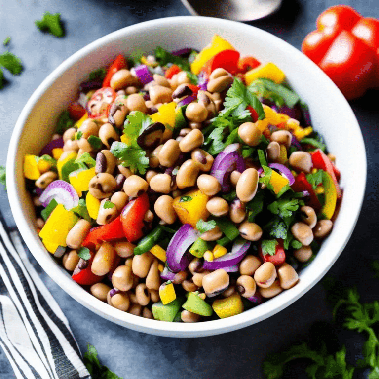 Vibrant Black-Eyed Pea Salad