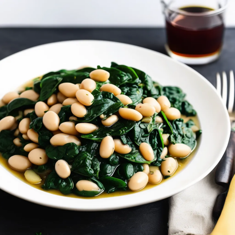 White Beans And Spinach