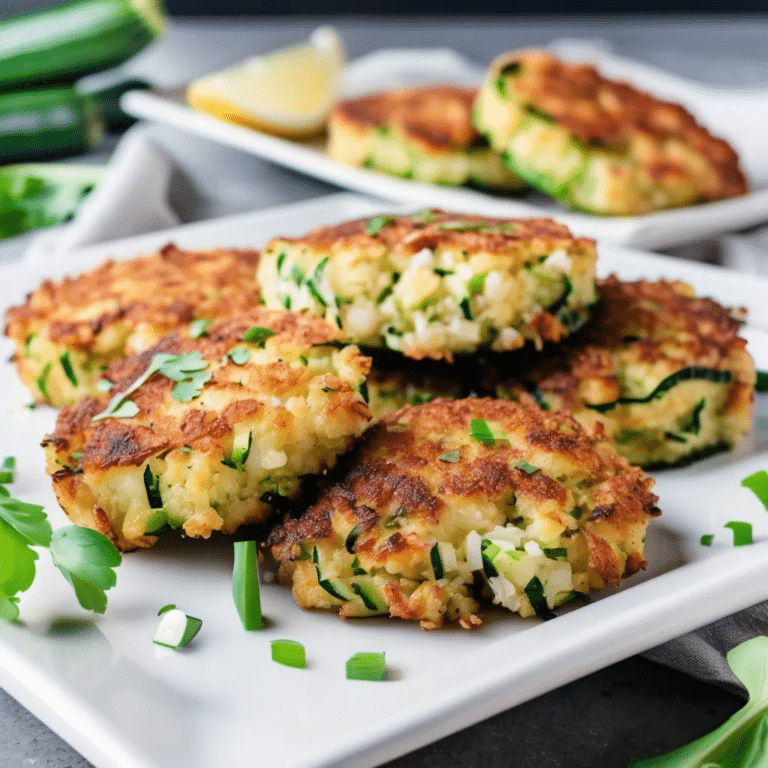 Zucchini Crab Cakes