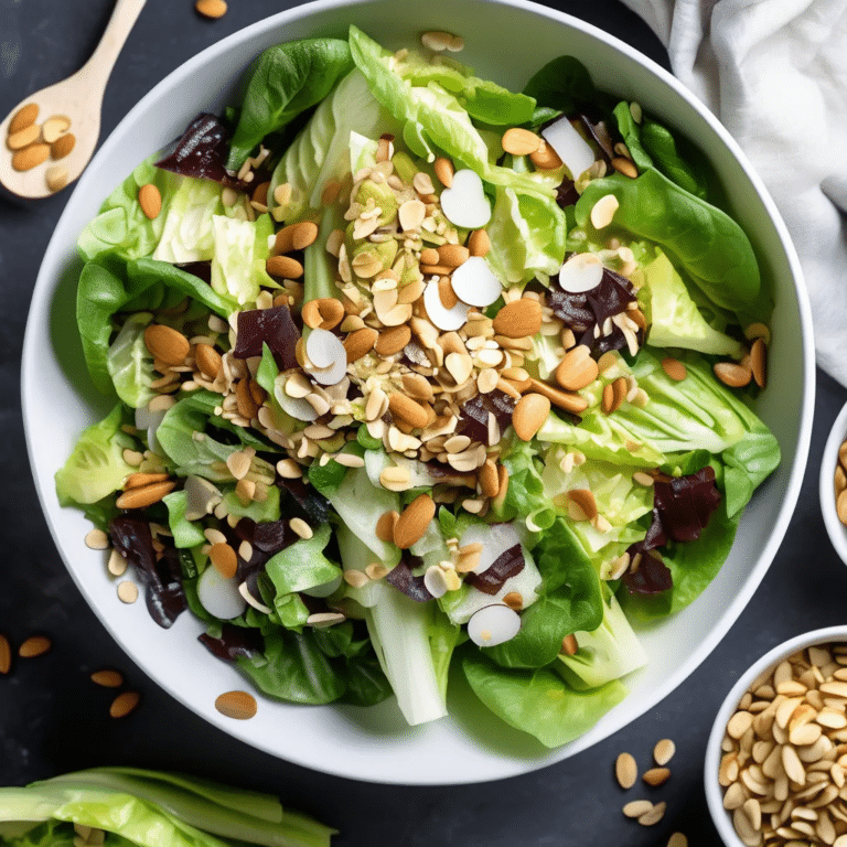Crunchy Romaine Toss