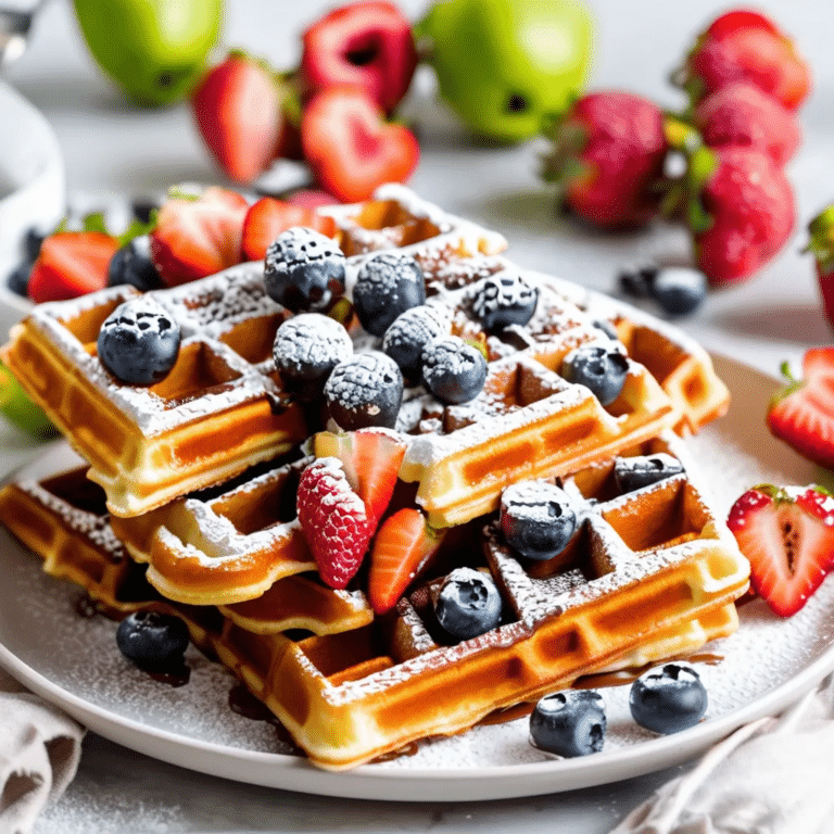 Brussels Waffles