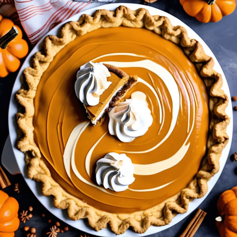 Cream Cheese Pumpkin Pie