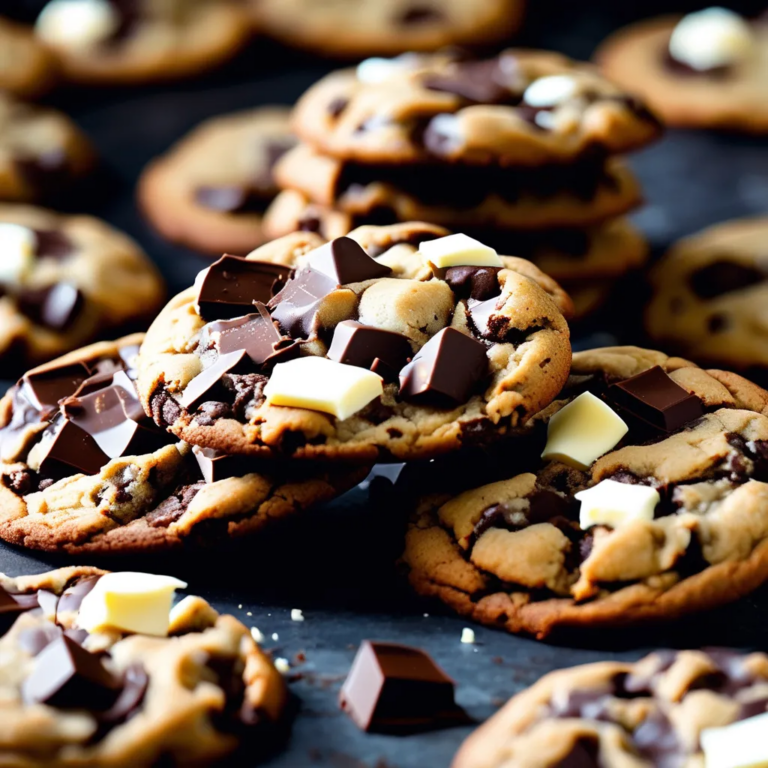 Yummy Chocolate Double-Chip Cookies