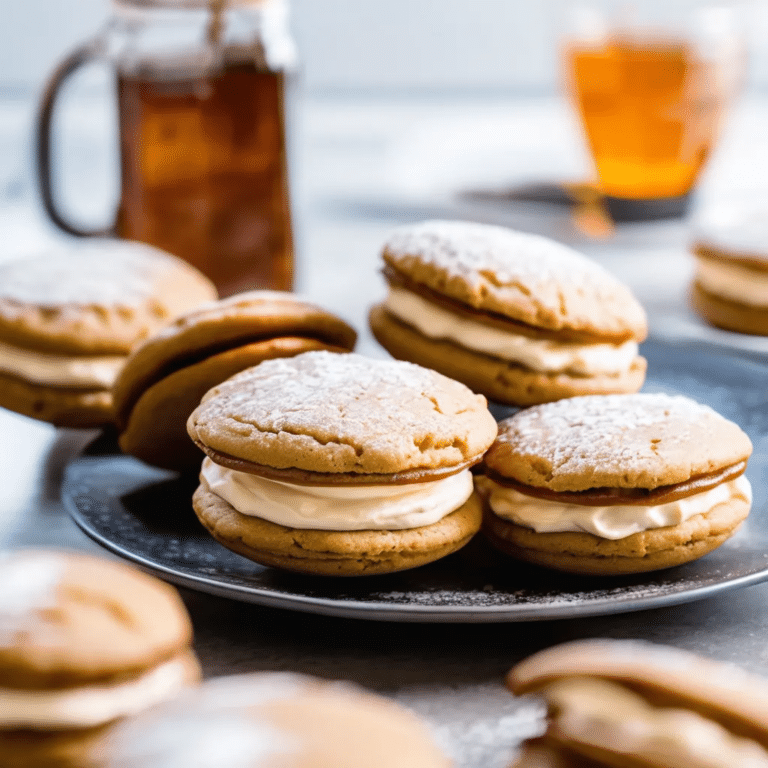 Maple Whoopie Pies