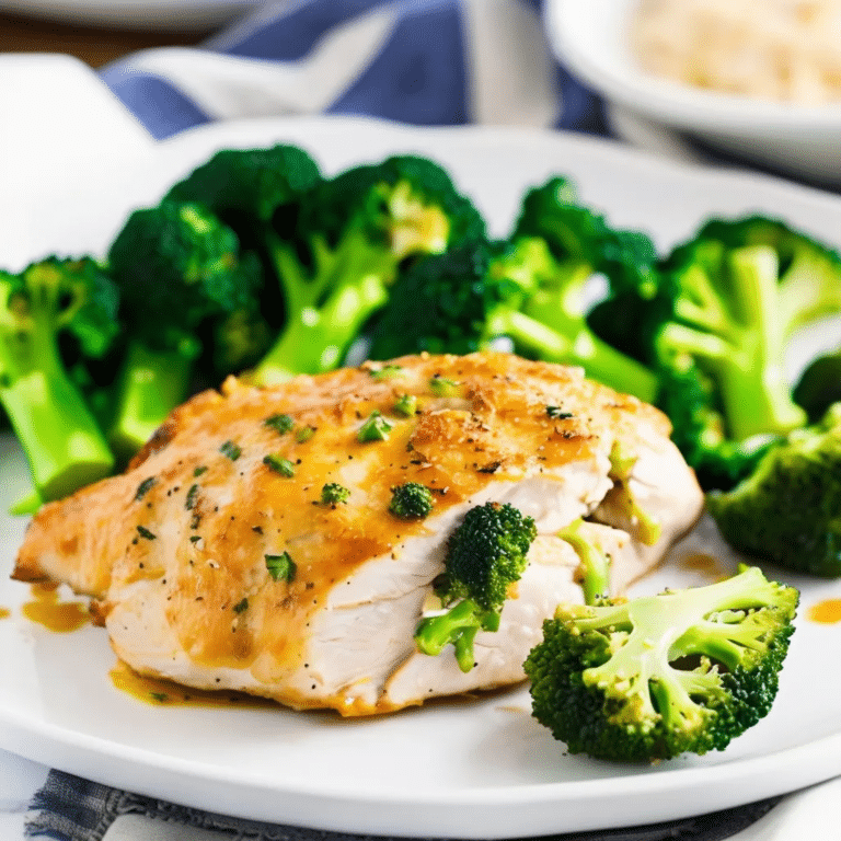 Broccoli-Stuffed Chicken